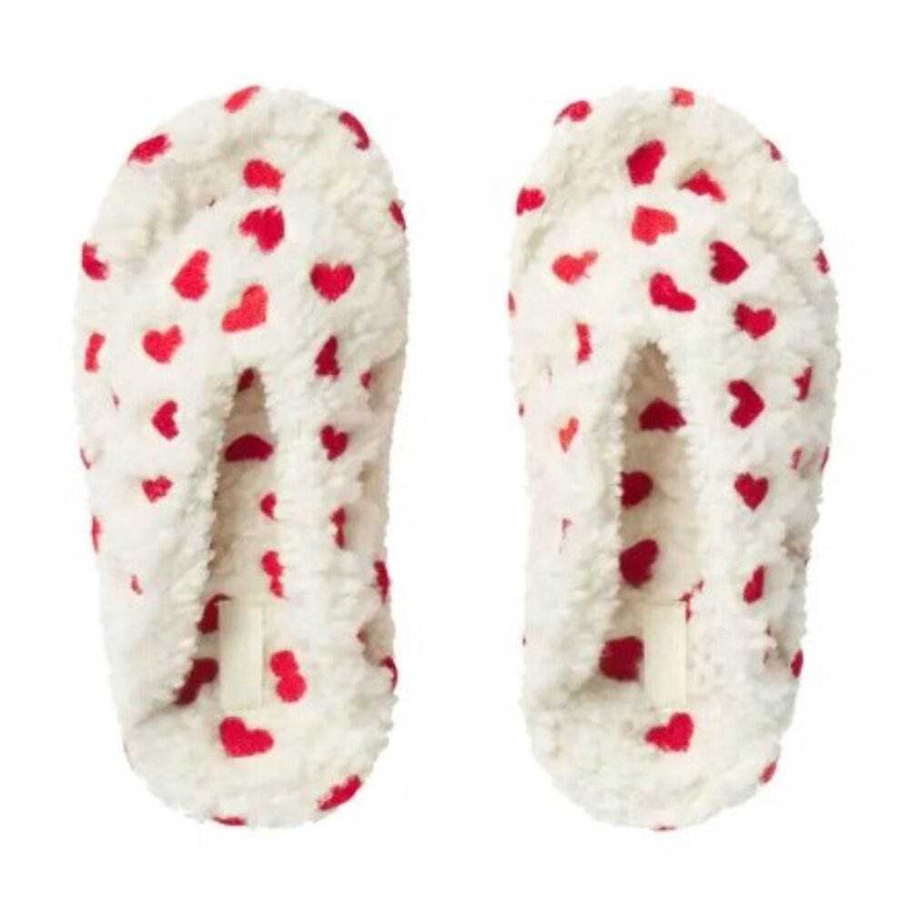 SKIMS Valentine's Slippers - Ruby And Marble Heart (42 / US Women's 10.5/11)